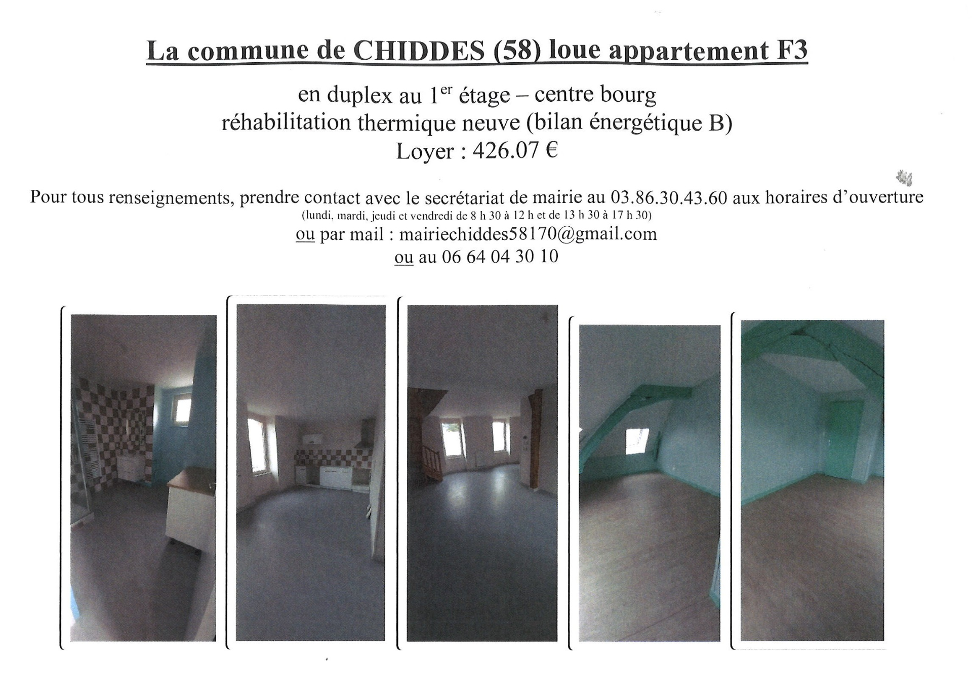 appartement F3