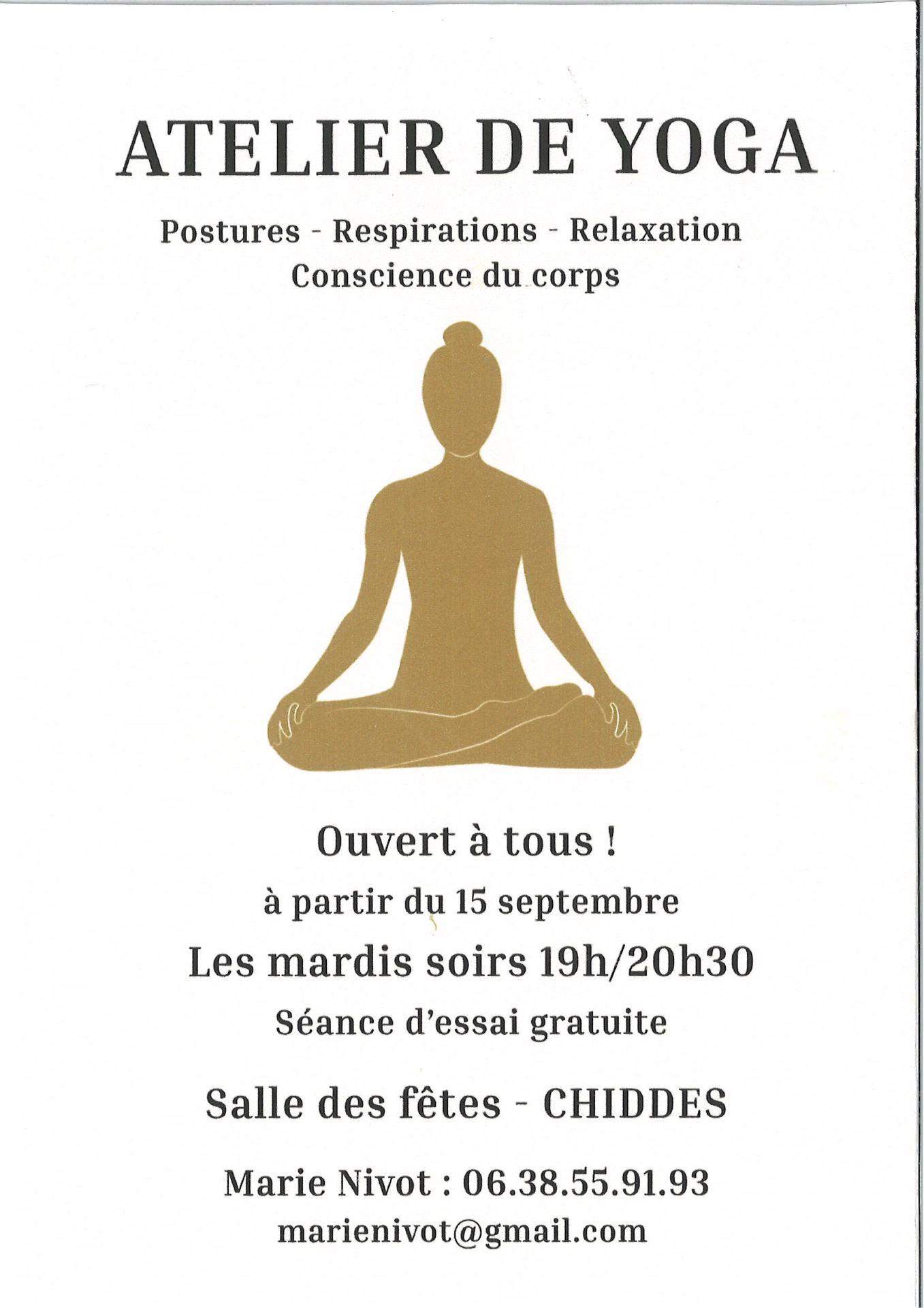 atelier yoga