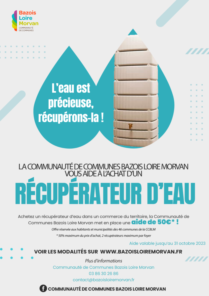 Récupérateur eau